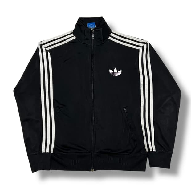 Adidas 파이어버드 블랙 트랙탑 져지