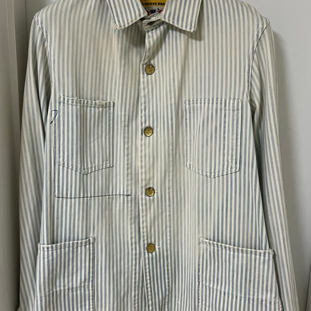 리바이스빈티지클로딩 LVC1917 Sun Worn 히코리 색코트 L