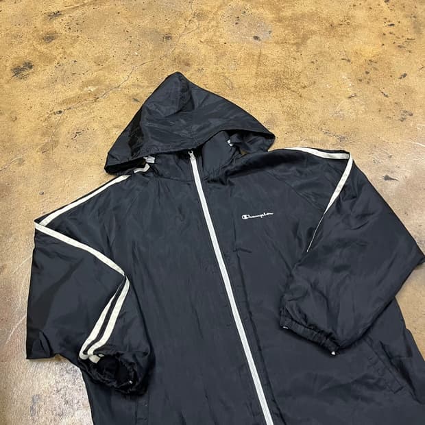 [정품/L] 챔피온 올드스쿨 바람막이 b14