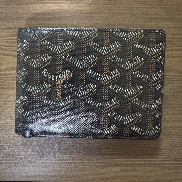 고야드 반지갑 블랙