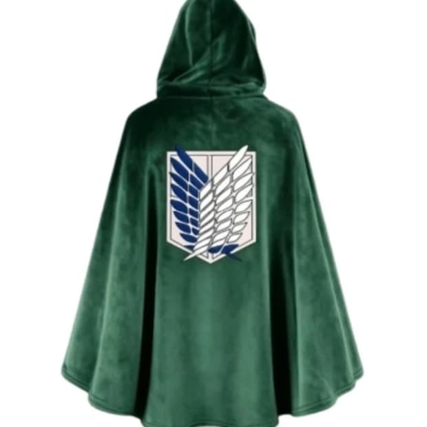 진격의 거인 조사병단 망토 (미개봉)