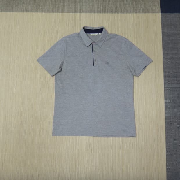(2XL) 헨리코튼 골프 남성 카라 반팔 티셔츠