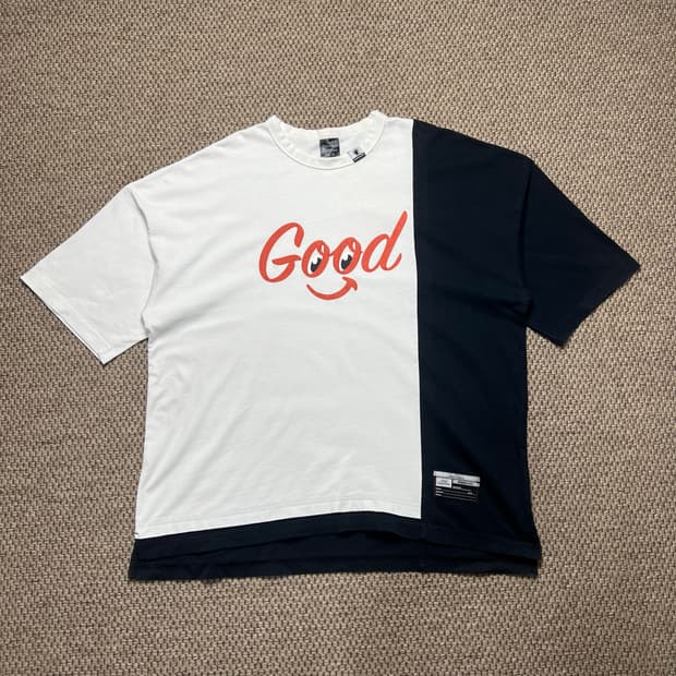 GU 미하라야스히로 Good Inspiration 반팔 화이트 XL