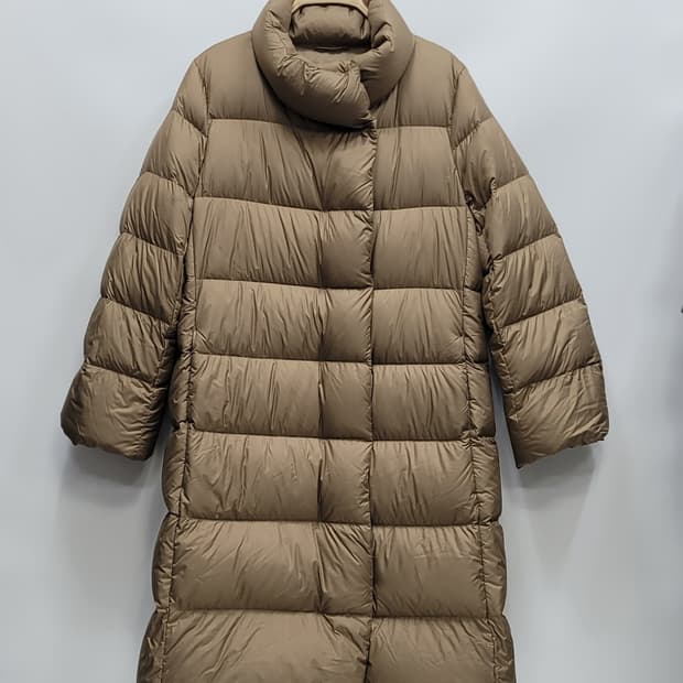 유니클로 다운 롱 패딩 / 여 L
