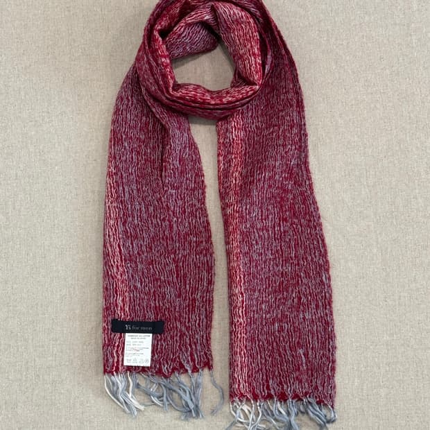 요지야마모토 00‘s 울실크 머플러