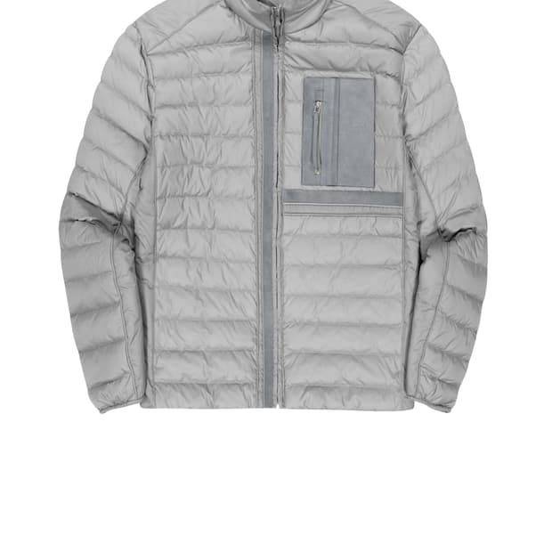 [L] Xlim 엑슬림 EP.8 02 그레이 다운 경량 패딩 자켓