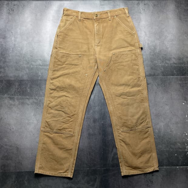 CARHARTT 칼하트B01 USA 더블니 카펜터 워크팬츠 A01384