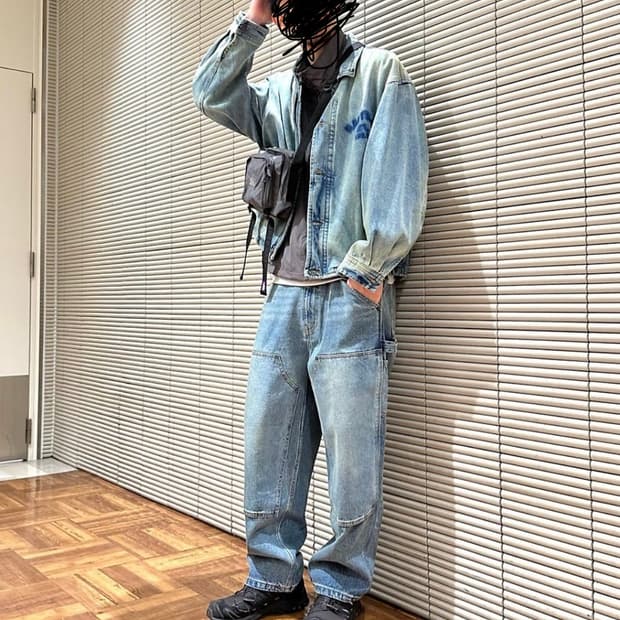 Nautica Japan 오버사이즈 데님 자켓