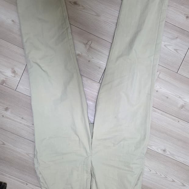 포터리 코튼 나일론 베이지 치노