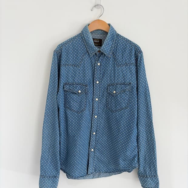 M&S dot shirt