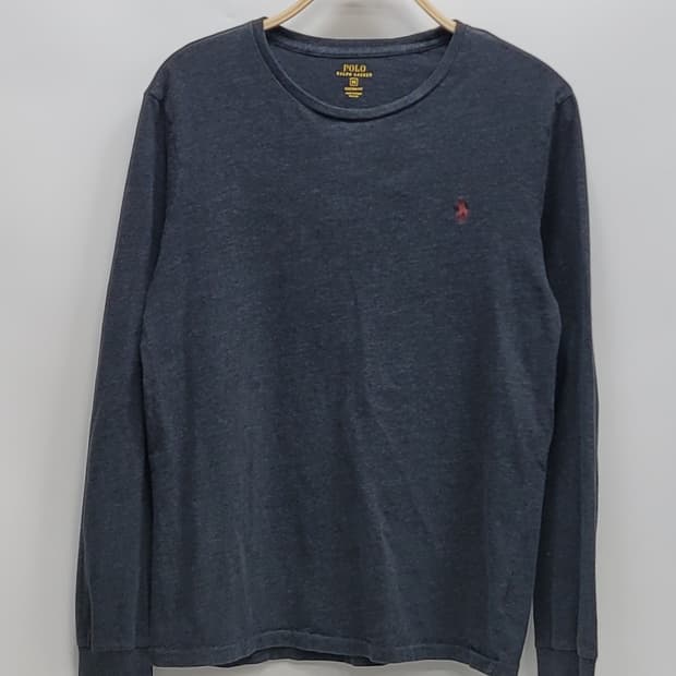 POLO 폴로 랄프로렌 레드 포니 커스텀핏 티셔츠  / 남 M 차콜
