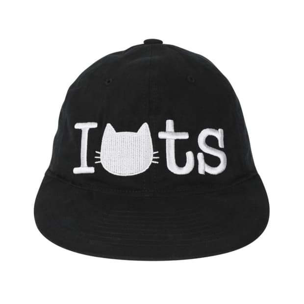 주영X탄산 고양이 볼캡 (블랙)