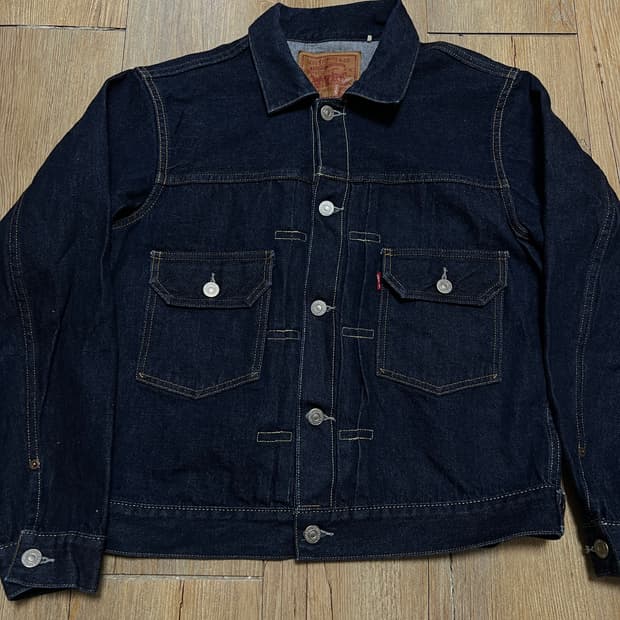택포26) LVC 507xx 셀비지 데님자켓 리지드 2세대 타입2 40