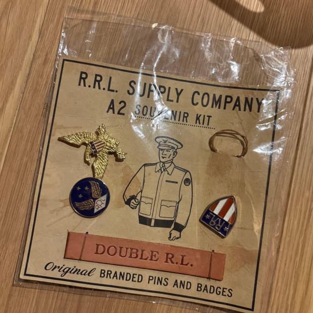 RRL 더블알엘 핀뱃지