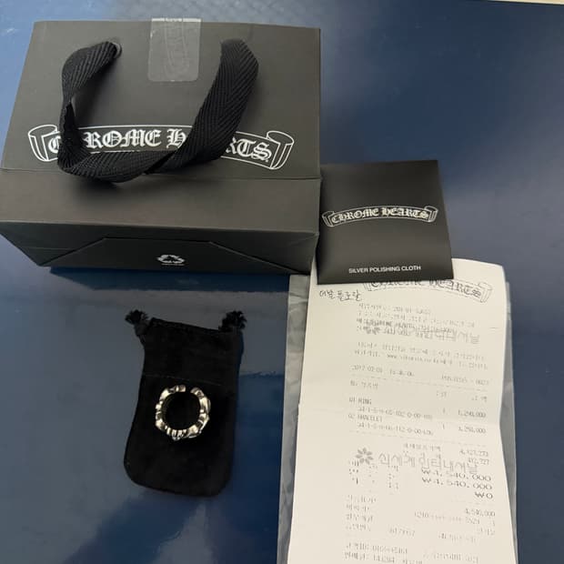 크롬하츠 더블플로랄링 us10.5 사이즈