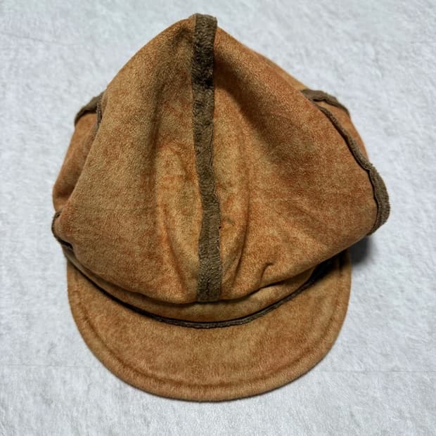 빈티지 브라운 모자