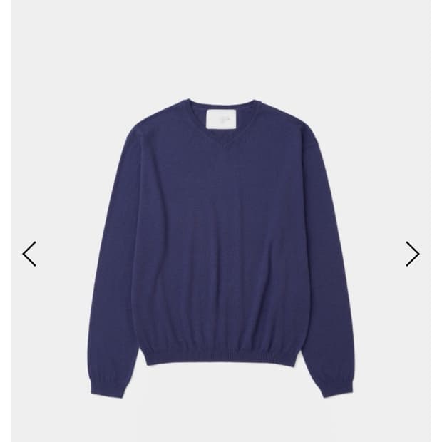 강정석 브이넥니트 50사이즈