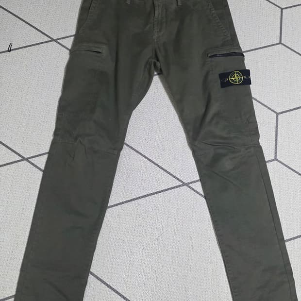 스톤아일랜드 카고 바지 34 슬림핏