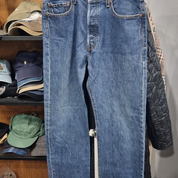 리바이스 레트로 (501) 34사이즈 얼룩 하자 없음
