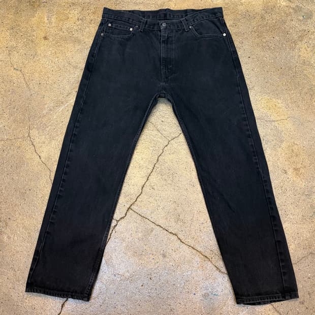 00s 미국 빈티지 리바이스 505 블랙진 청바지