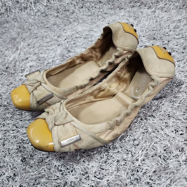 토즈 발레리나 플랫슈즈 37