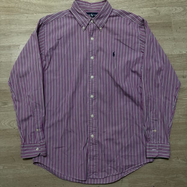 폴로랄프로렌 스몰포니 스트라이프 셔츠