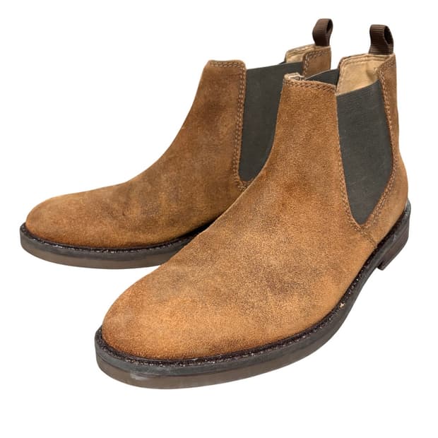 클락스 카멜 스웨이드 첼시부츠 44 270-275