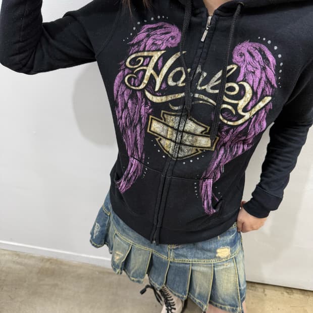 할리 데이비슨 후드집업