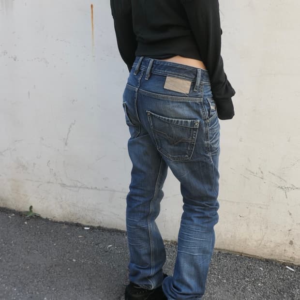 kyobai 디젤 빈티지 로우라이즈 팬츠 (29)