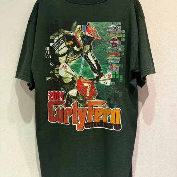 Vintage 2004 Curly Fern Enduro Tee