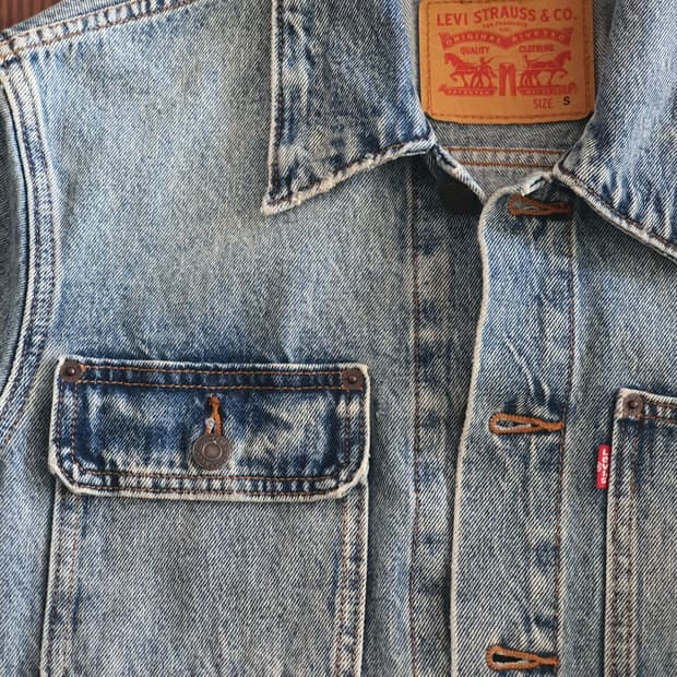 리바이스 데님 자켓