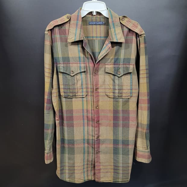 Ralph Lauren 랄프로렌 빈티지 체크패턴 웨스턴 셔츠 