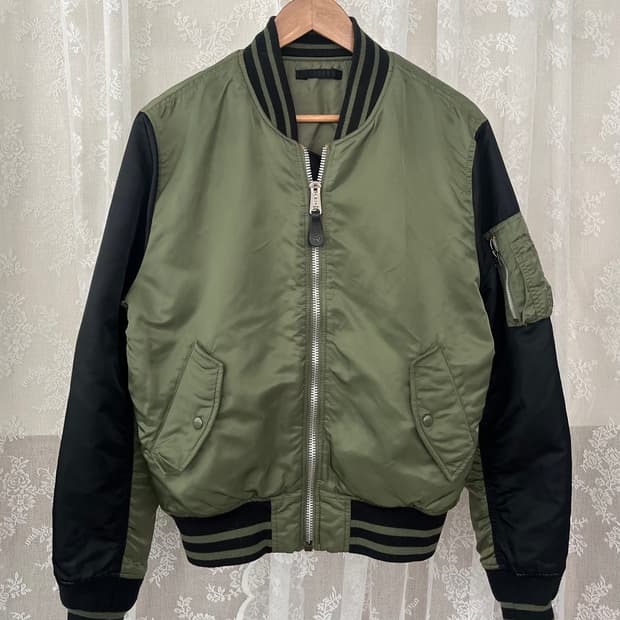 L) 알파인더스트리 리버시블 MA-1 자켓