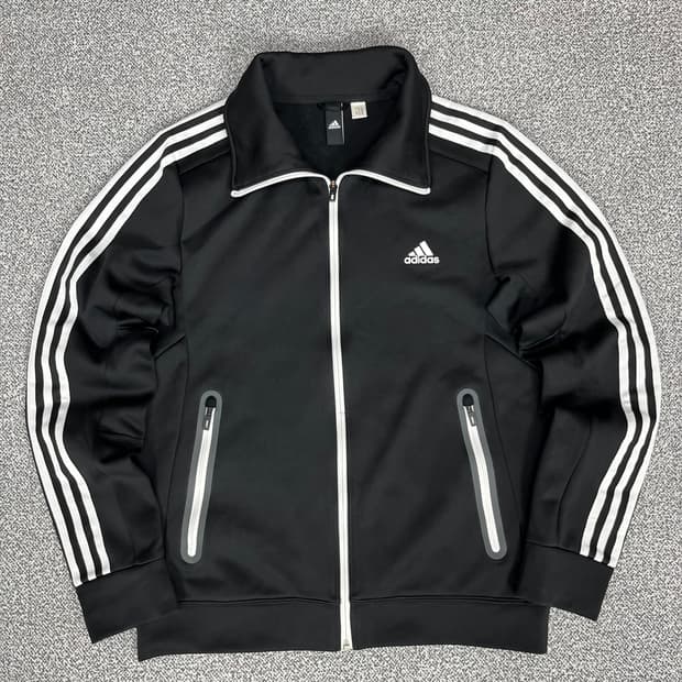 <아디다스 검흰 삼선 져지> No.1123