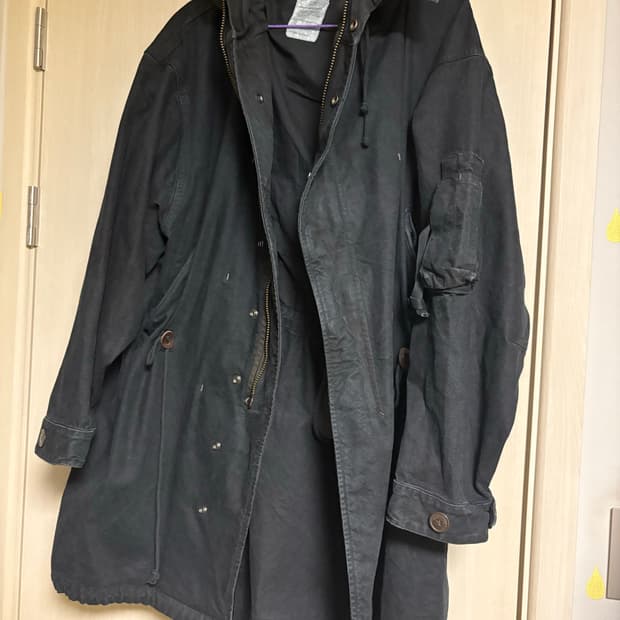 3) 비헤비어 dyed canvas m48 mil parka