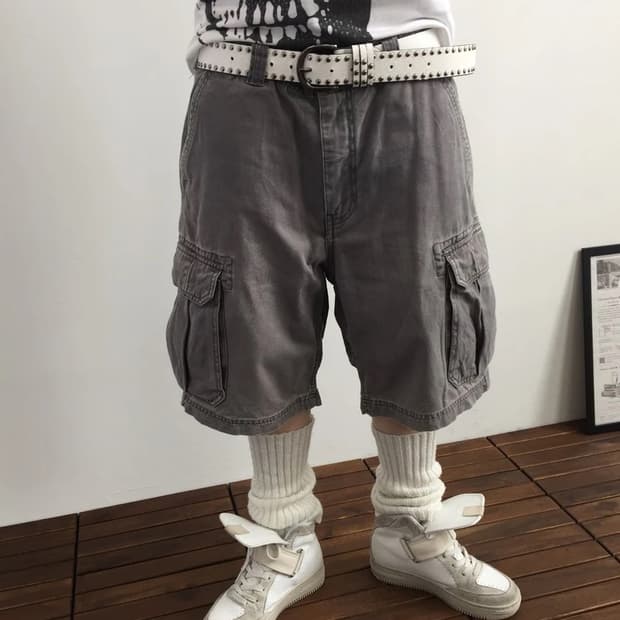 Old Gap Khaki Cargo Shorts