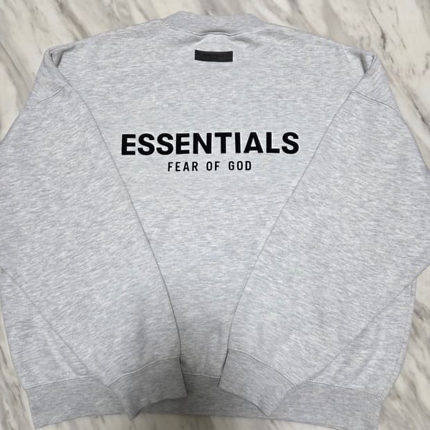 피오갓에센셜 오버핏 스웻 맨투맨