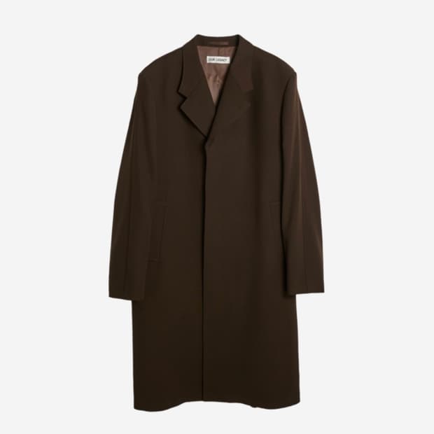 아워레가시 유니폼 코트(울) 브라운 48 팝니다.