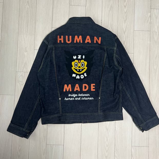 Human Made Uzi Made Denim Jacket Indigo