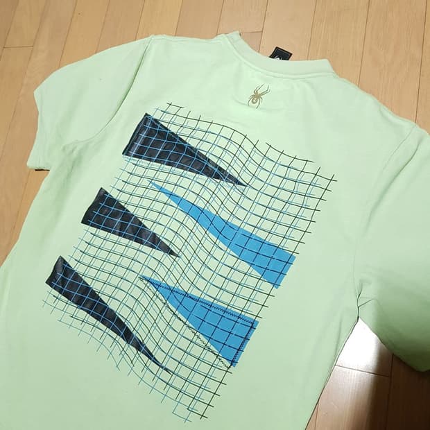 100 105 / 스파이더 / 면 반팔셔츠/토태325