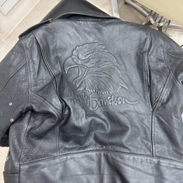 할리데이비슨 소가죽 이글라이더자켓