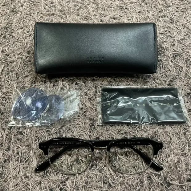 퍼블릭비컨 NO2 BLK SV 안경