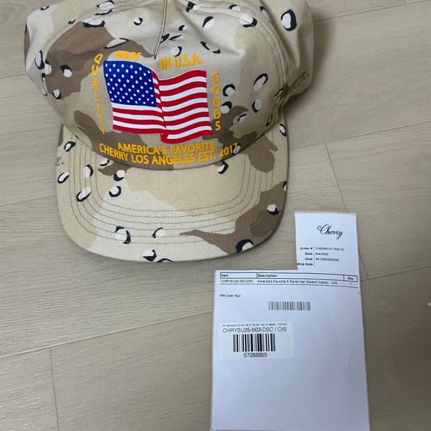 체리 LA (Cherry LA) 모자