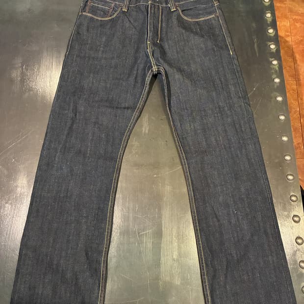 34/33) 리바이스 523 셀비지 데님