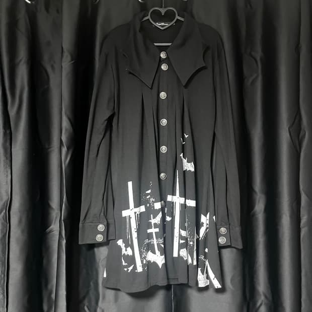 sexpot revenge 고딕 고스펑크 십자가 원피스 고스로리