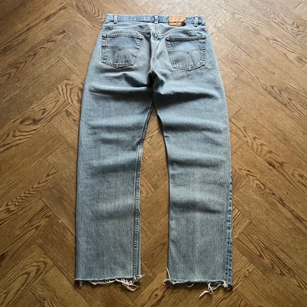 [36]80's 리바이스 501 Made in USA 데님 팬츠 S42