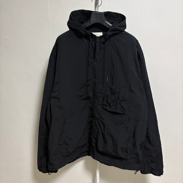 에스피오나지 레이 요트 파카 바람막이 / 블랙, XL