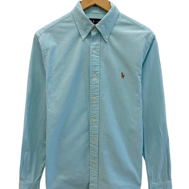 폴로 옥스포드 셔츠 블루그린 (M) 
