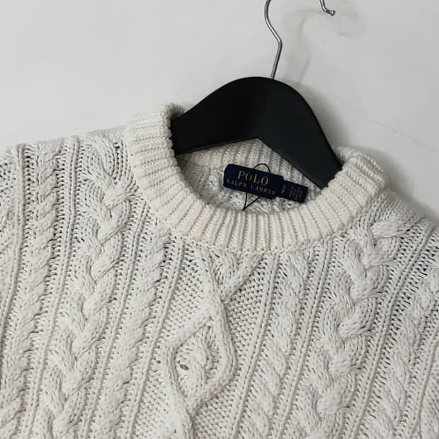 Polo 폴로 랄프로렌 케이블 꽈배기 니트