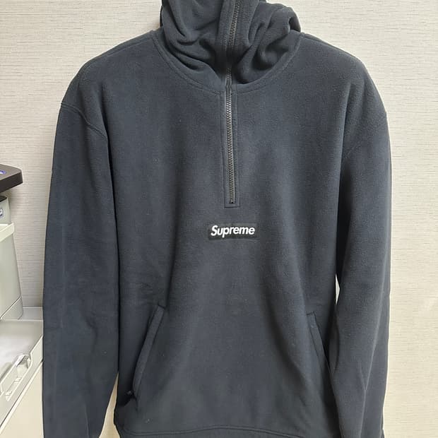 [L] 슈프임 폴라텍 페이스마스크 블랙 (24fw)